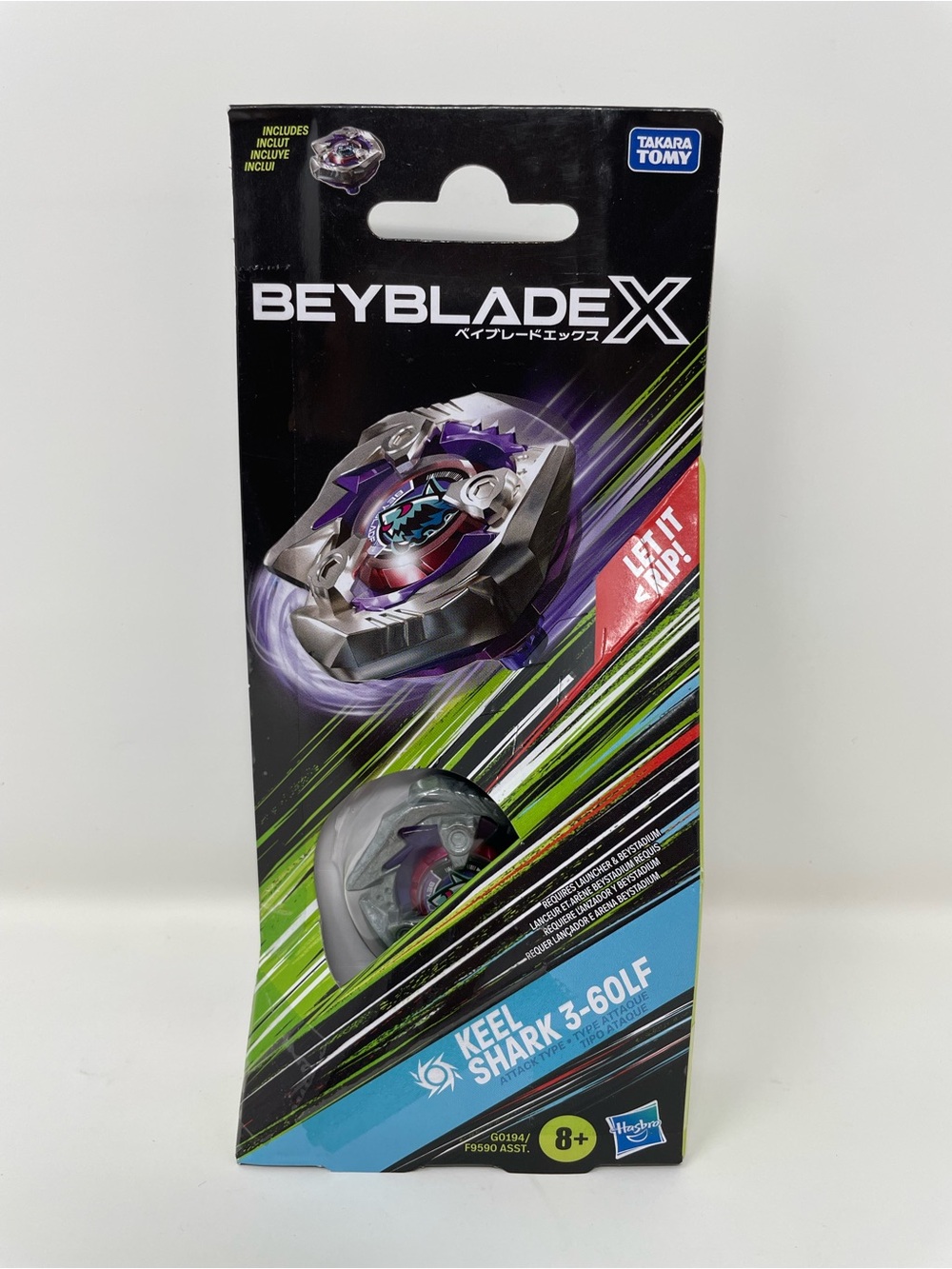 Beyblade X Keel Shark 3-60LF Sealed Brand New